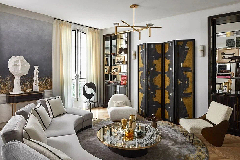 160㎡法式奢华公寓,现代时尚的气质!