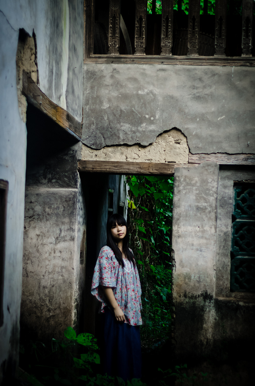 在老家拍老房子