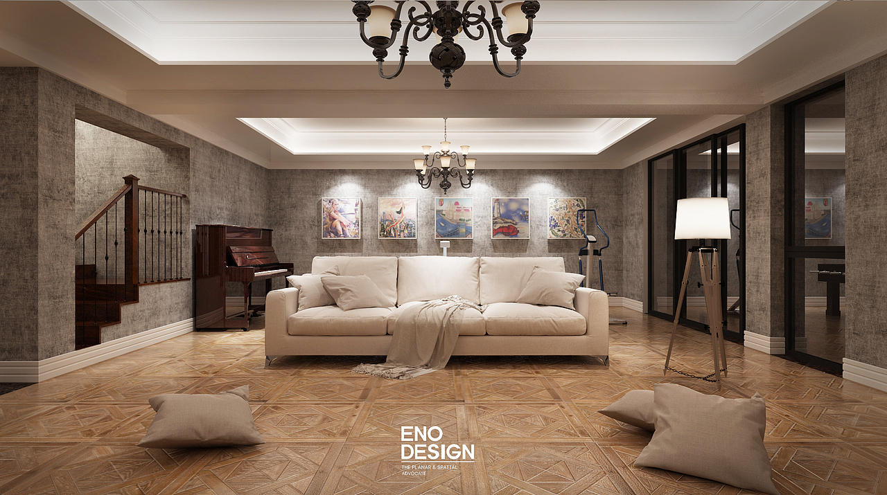 美式啊！美式（图ZNDEyMTQ2NDA=） - 家装设计 - 站酷设计师许铭轩Eddie原创素材 - 站酷ZCOOL