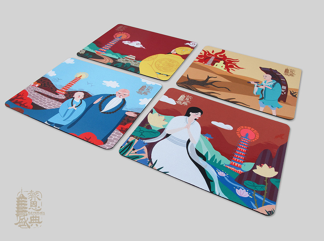 南京大报恩寺遗址博物馆实景演出《报恩盛典》抱枕衍生品（图ZNjU4ODQ3MDA=） - 生活用品 - 站酷设计师沈三寿原创素材 - 站酷ZCOOL