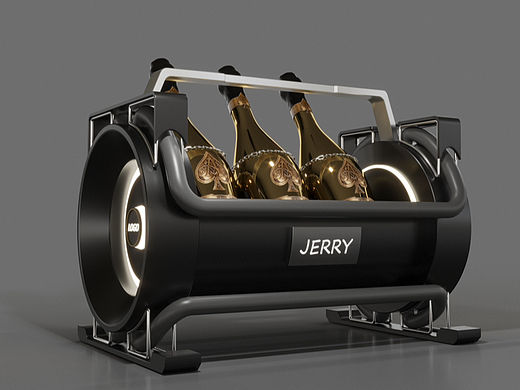 工业风酒盆设计