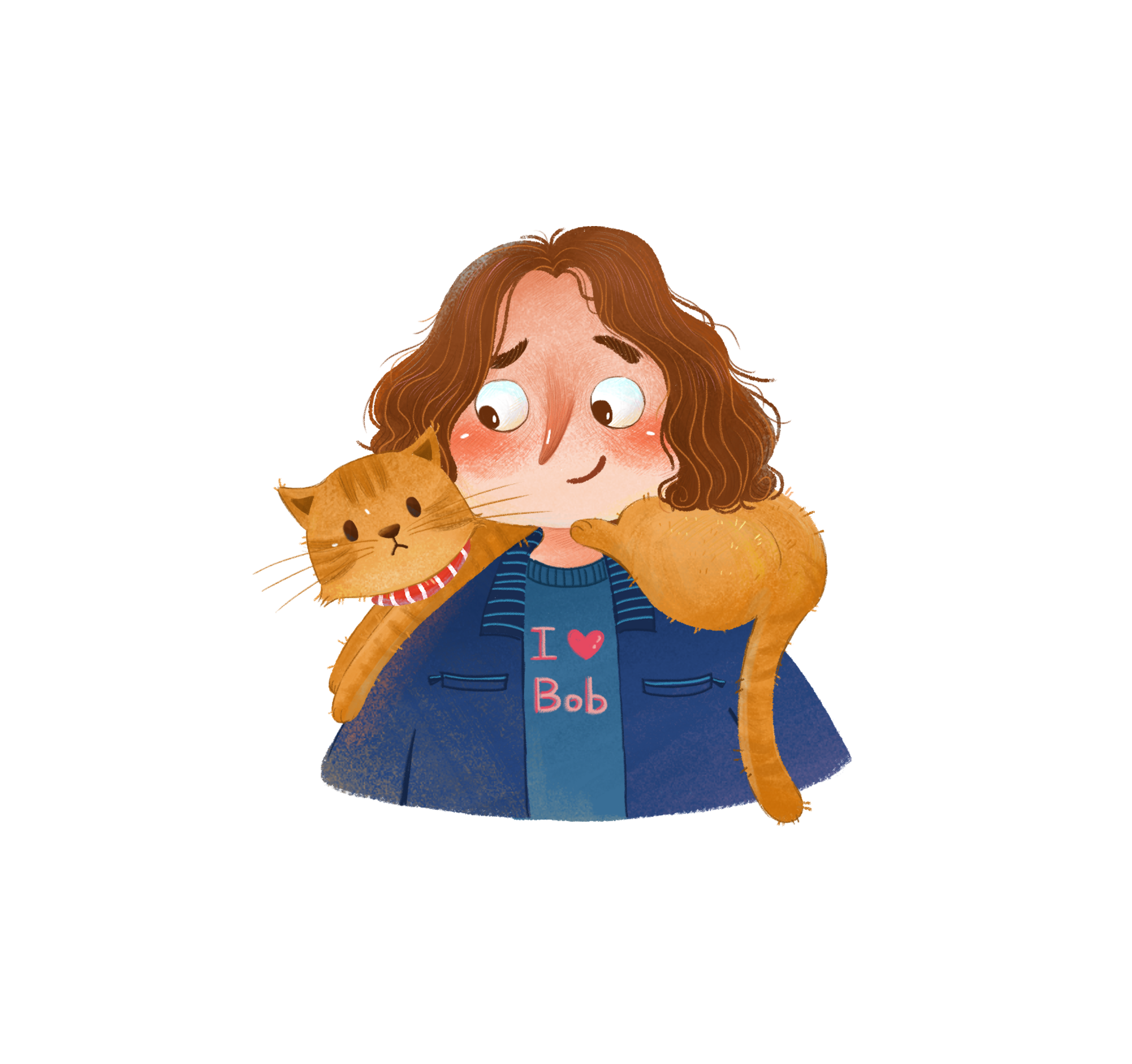 【插画练习】流浪猫鲍勃