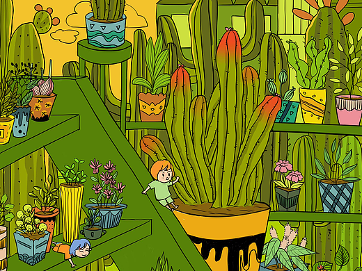 不一樣的世界（個(gè)人主頁(yè)-ZNDYzNDM5MTI=） - 商業(yè)插畫(huà) - 站酷設(shè)計(jì)師妖觸yao原創(chuàng)素材 - 站酷ZCOOL