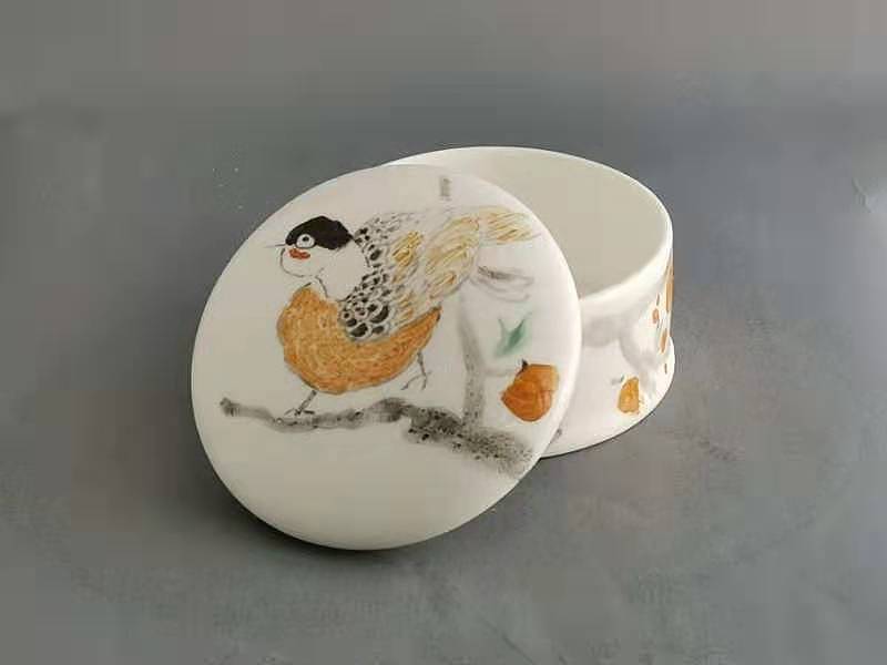 付满乐(老乐)画瓷