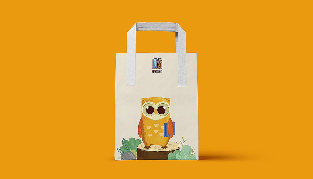 澳儿斯英语品牌形象设计（图ZMTY4NzAxMTY0） - 品牌 - 站酷设计师深圳香蕉设计原创素材 - 站酷ZCOOL