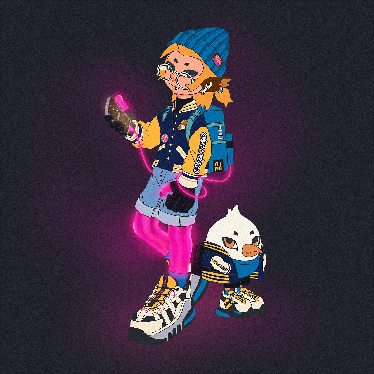 卡通潮流人设插画（图ZMjc5MjY4NjYw） - 新锐潮流插画 - 站酷设计师SHAHUHU庆庆原创素材 - 站酷ZCOOL