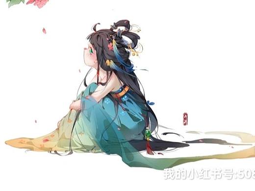 羽衣（個(gè)人主頁-ZNjIwNjExNzY=） - 商業(yè)插畫 - 站酷設(shè)計(jì)師畫米的蔥原創(chuàng)素材 - 站酷ZCOOL