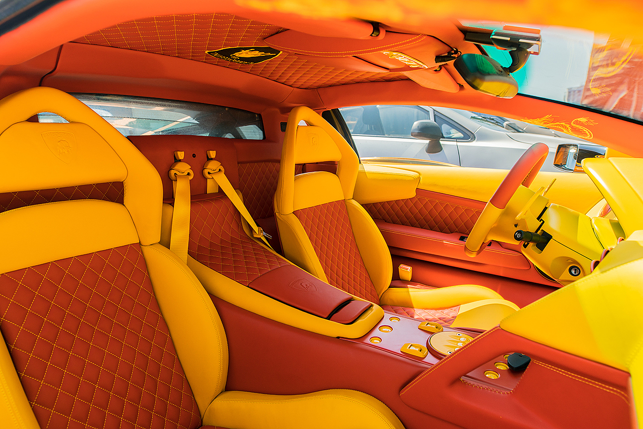 兰博基尼内外饰拍摄