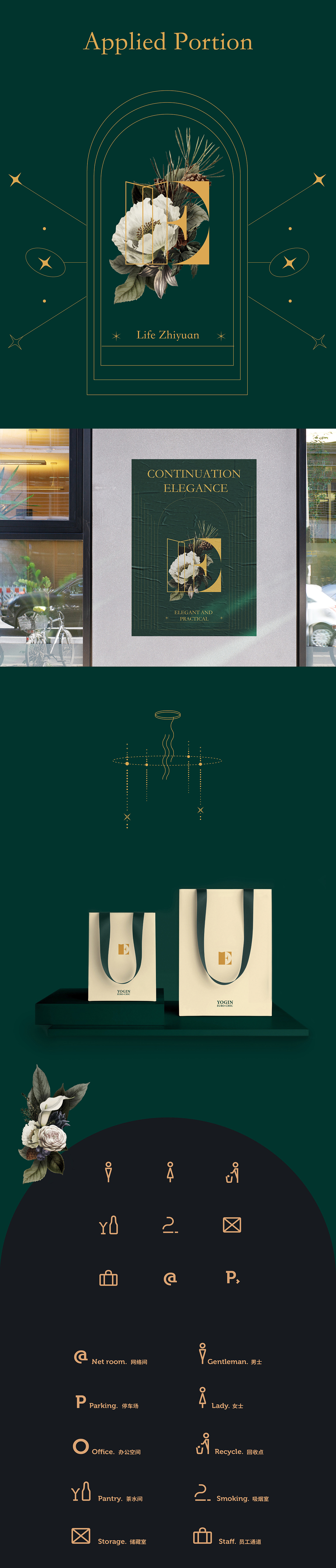 家居品牌|YOGIN EUROPE 郁景欧韵×logo全案设计(图ZMjczNTE3MDA4) - 品牌 - 站酷设计师万物生生品牌设计原创素材 - 站酷ZCOOL