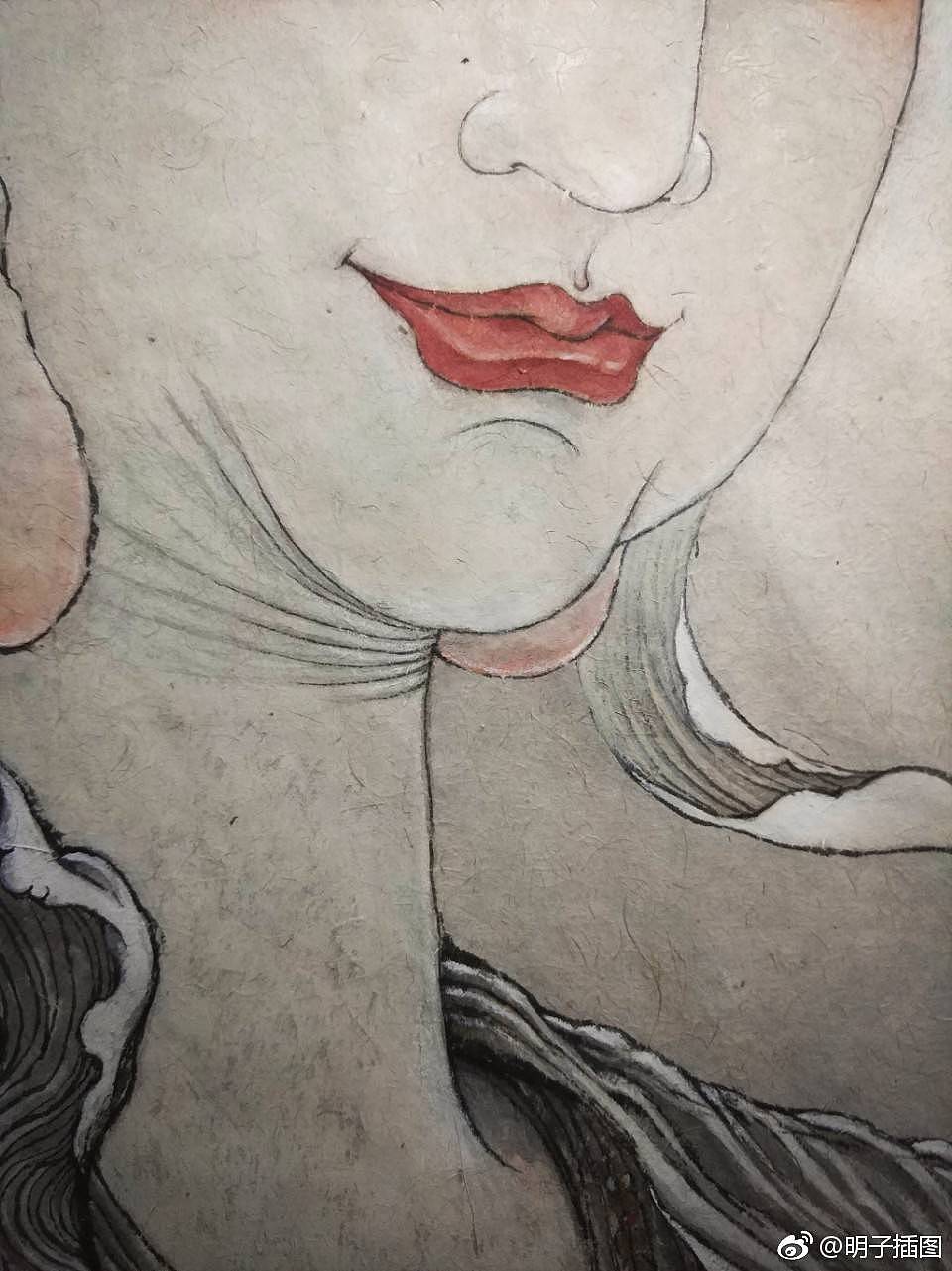 《一念之间》明子（图ZMTQwMTA5MDg0） - 绘画 - 站酷设计师明子水墨奇幻世界原创素材 - 站酷ZCOOL