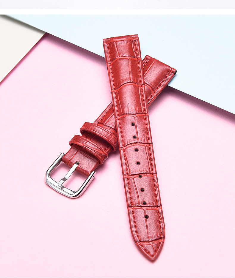 牛皮表带详情页设计表带拍摄