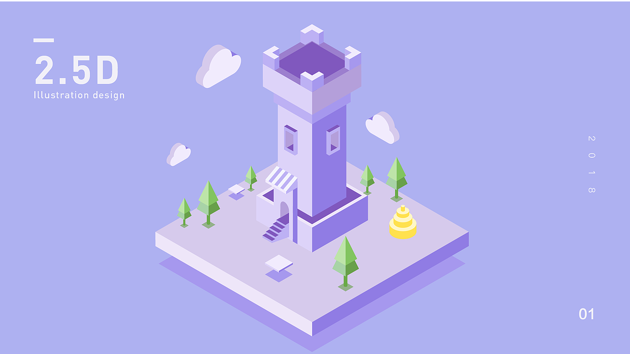 2.5D练习作品（图ZMTM1NjU0MzEy） - 图标 - 站酷设计师Zzzcai原创素材 - 站酷ZCOOL