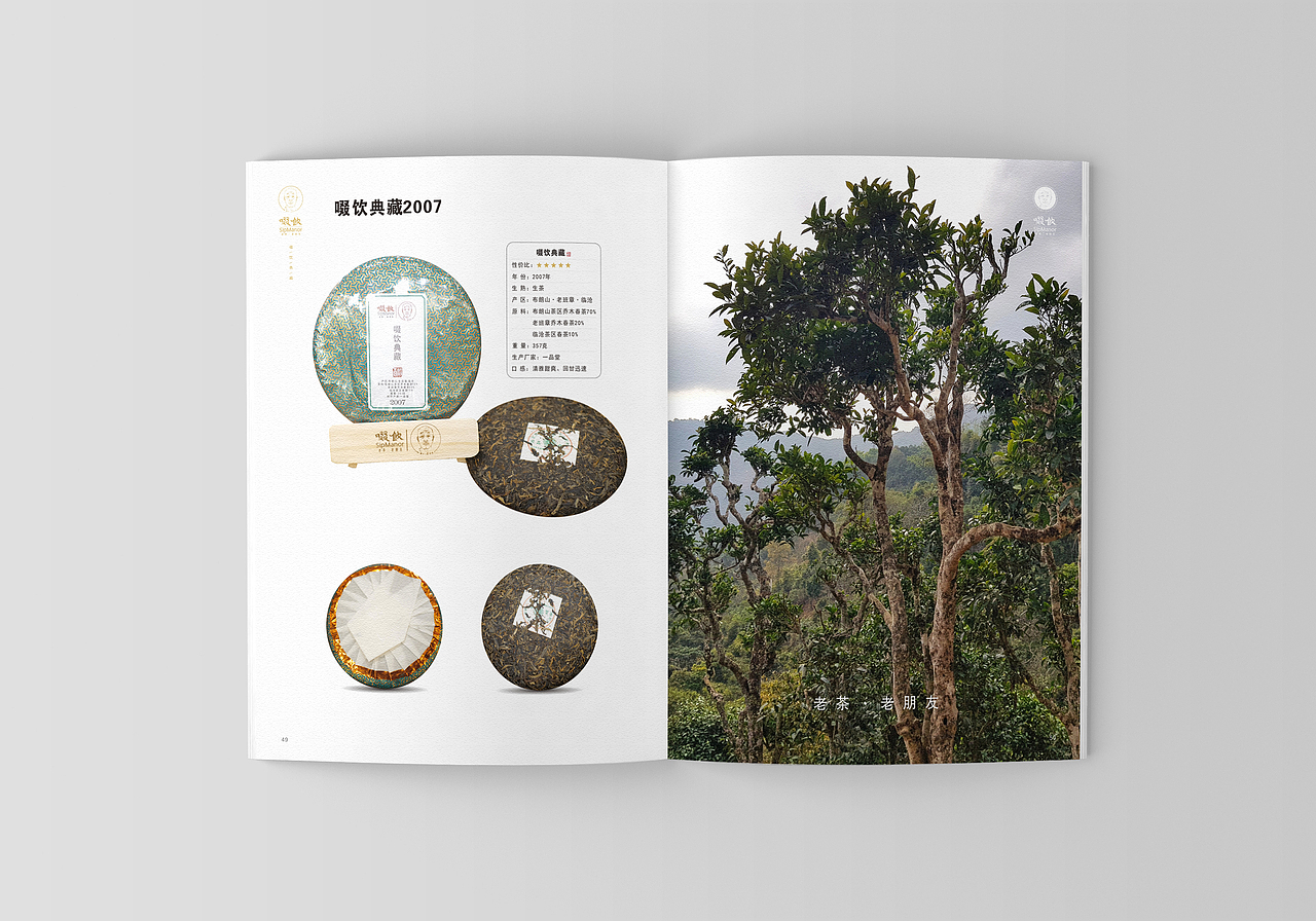 啜饮老茶产品手册（图ZMTg1Nzg4OTE2） - 书籍/画册 - 站酷设计师文质琼心原创素材 - 站酷ZCOOL