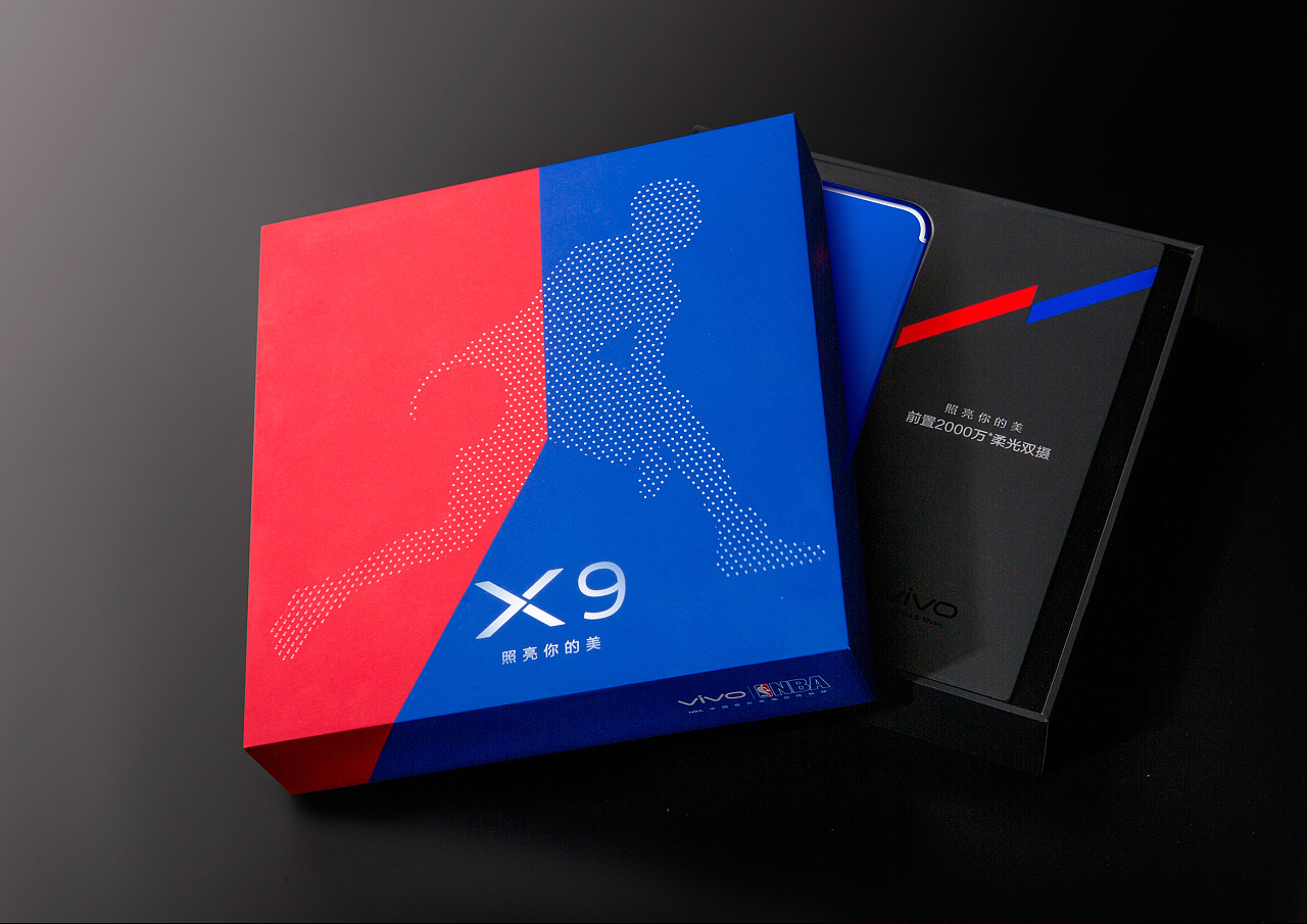 VIVO X9 NBA定制版包装设计|平面|包装|xmdpx - 原创作品 - 站酷 (ZCOOL)