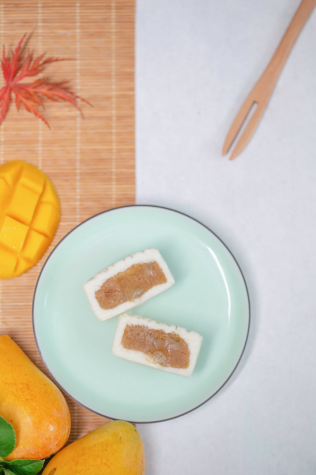 分享庚子年中秋│宋式月饼│中国风美食拍摄红糖姜茶中式茶点│红糖