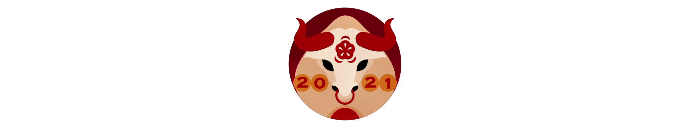 2021 牛年海报（图ZMjQzODgyNzI4） - 图案 - 站酷设计师姜佳琳原创素材 - 站酷ZCOOL