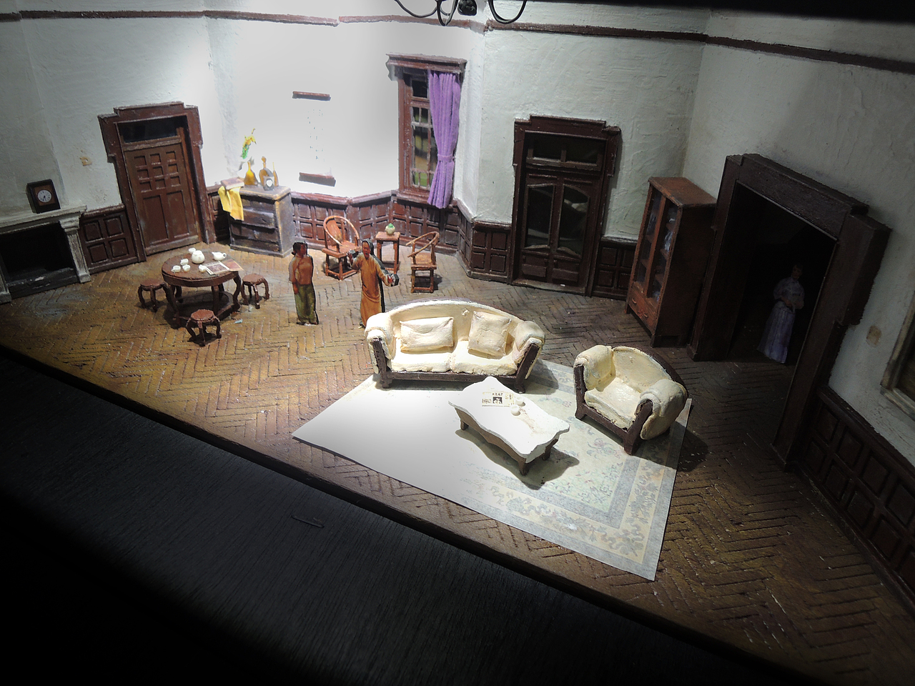 雷雨话剧 舞台设计