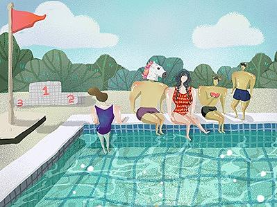 画电影x噪点（个人主页-ZNDU0OTYyMjQ=） - 艺术插画 - 站酷设计师鞠JUMINCHEN原创素材 - 站酷ZCOOL