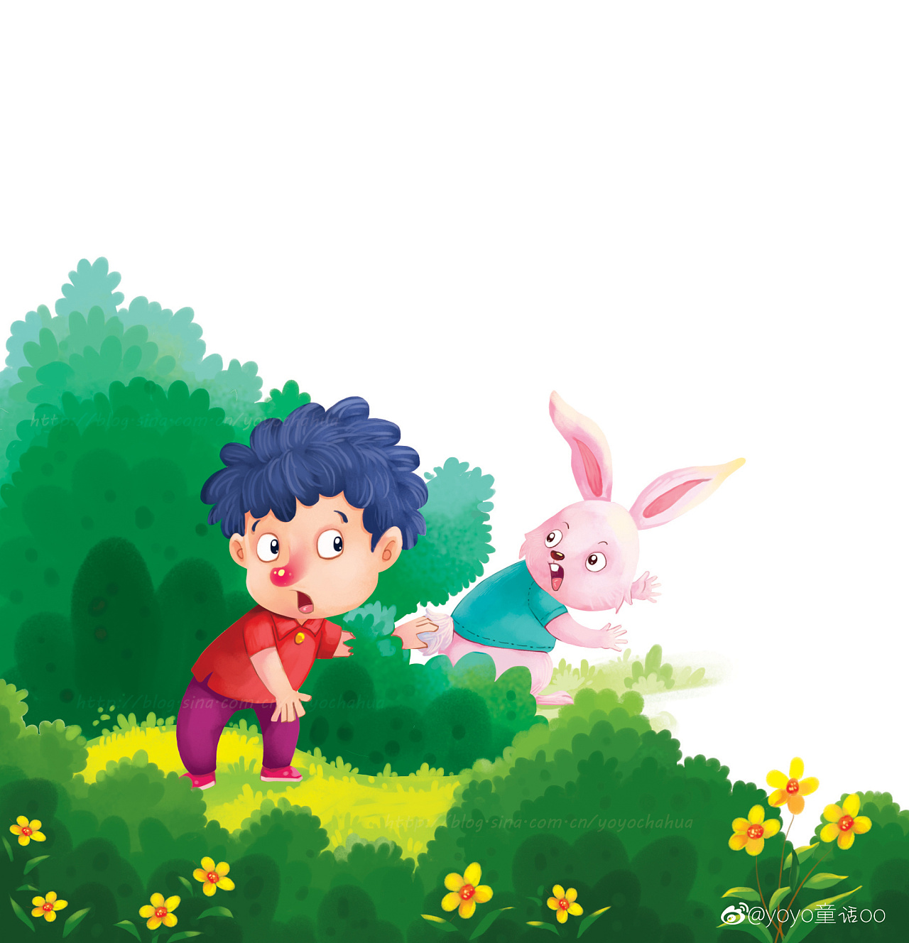 童话故事里的内页插画插图|插画|儿童插画|yoyooo - 原创作品 - 站酷