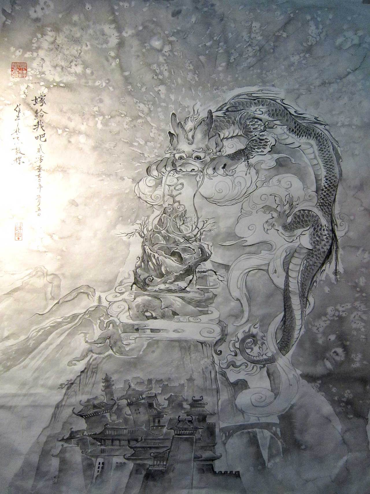 嫁给我吧！（附创作视频）（图ZMzA4OTcxMg==） - 商业插画 - 站酷设计师莲羊原创素材 - 站酷ZCOOL