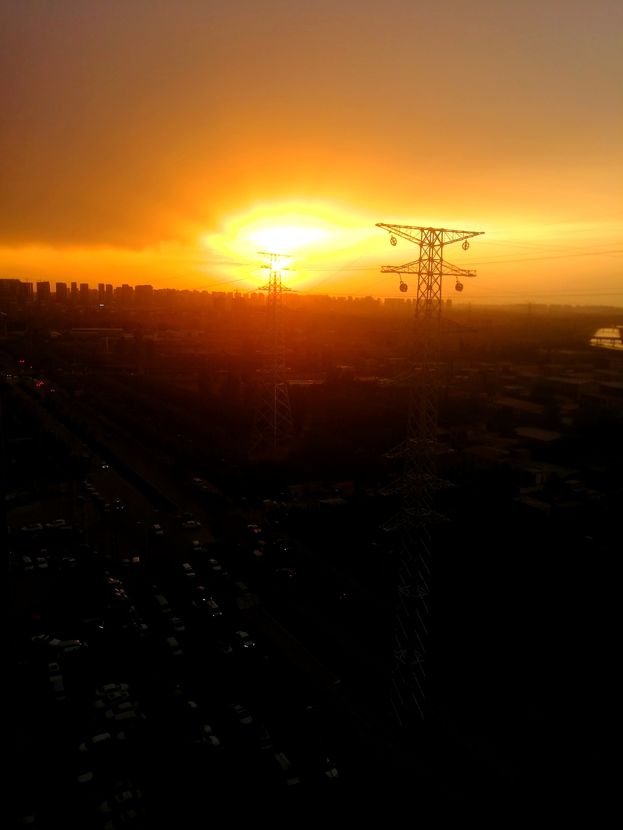 夕阳下的繁忙都市……（图ZMTYxMTQ1OTI0） - 风光摄影 - 站酷设计师子牛0302原创素材 - 站酷ZCOOL