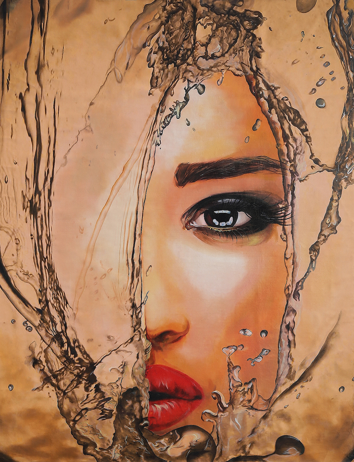 大型油画1:1尺寸翻拍（图ZMTYxNjgzOTky） - 其他摄影 - 站酷设计师vicky_007原创素材 - 站酷ZCOOL