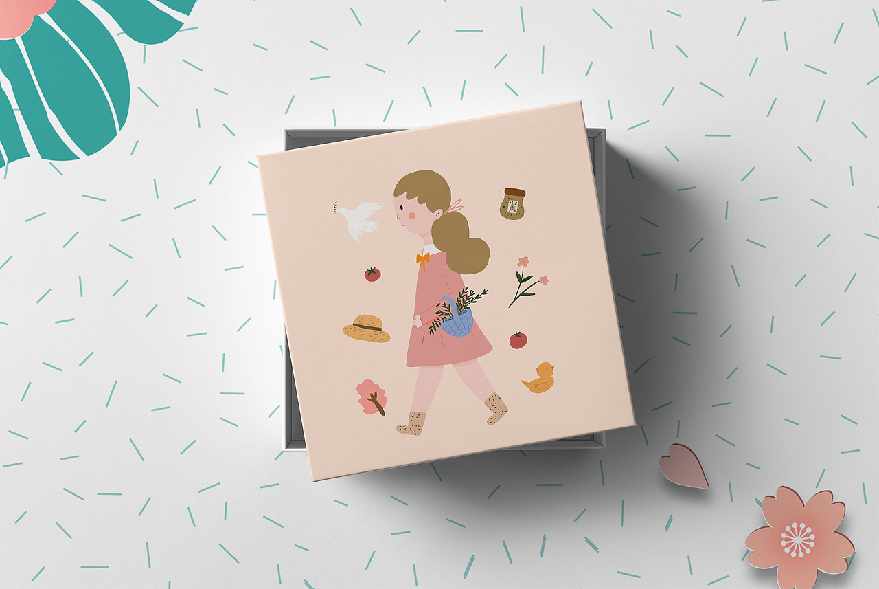 色彩缤纷的女孩(外包装系列)