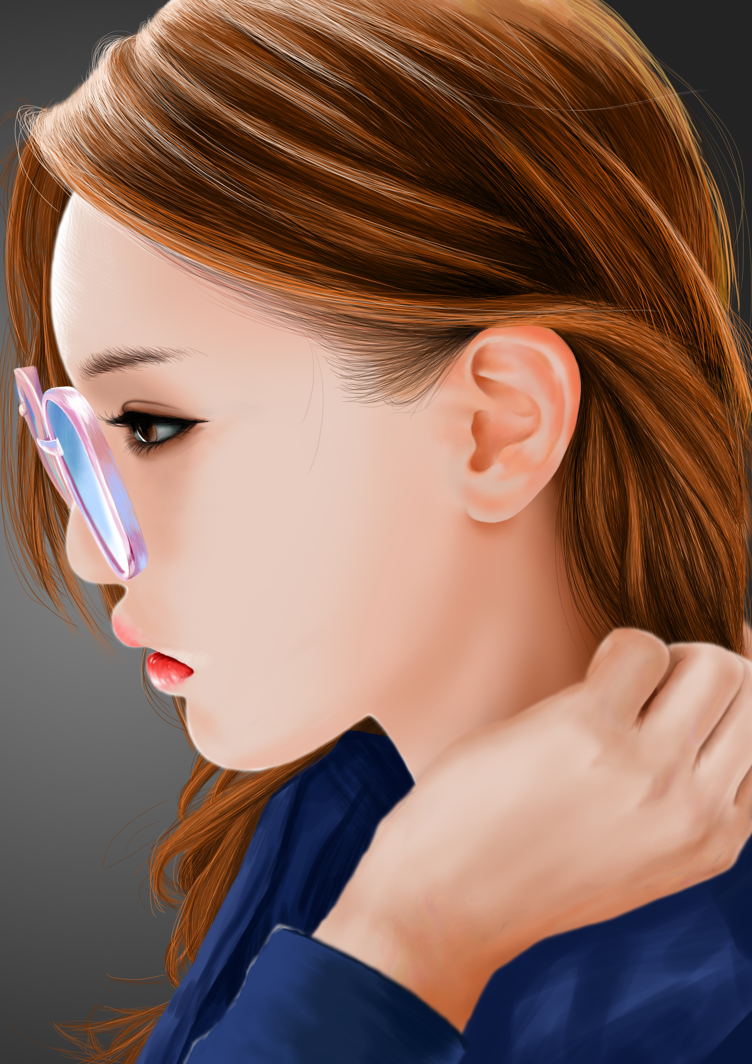 人物头像模特:.jung yoon