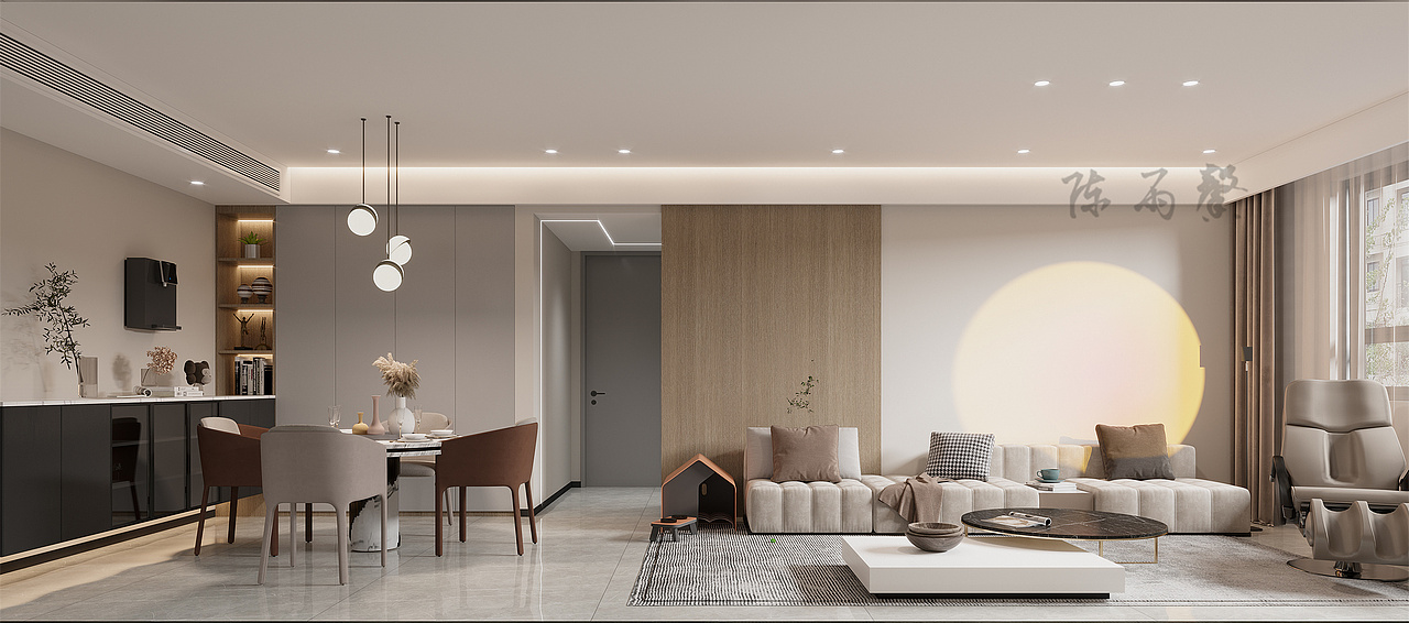 现代简约 邻居说我家真会装~