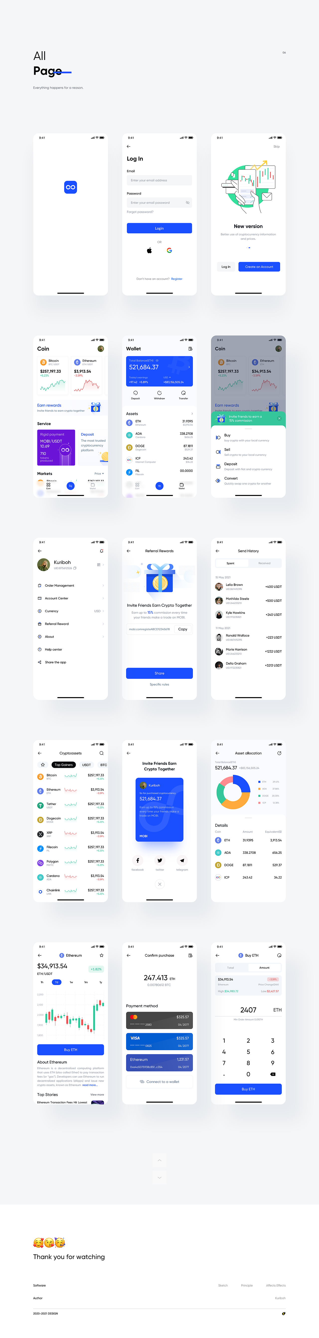 Mobi - Mobile Blockchain（图ZMjYzODY4ODAw） - APP界面 - 站酷设计师zweiok原创素材 - 站酷ZCOOL