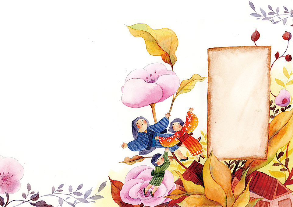 水彩手绘插画(已商用)