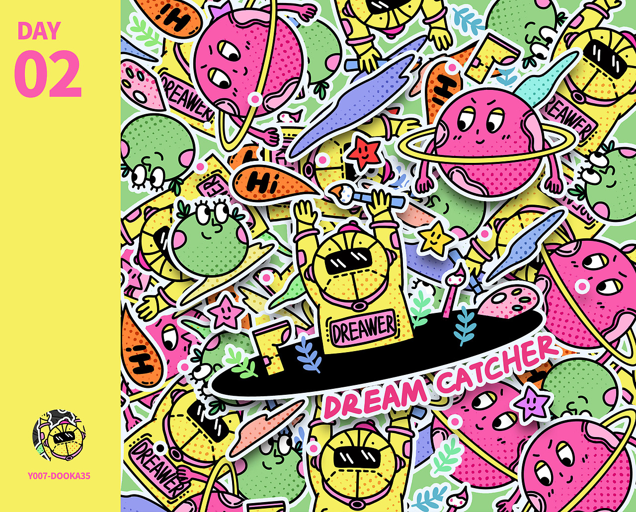 doodle风格一周练习