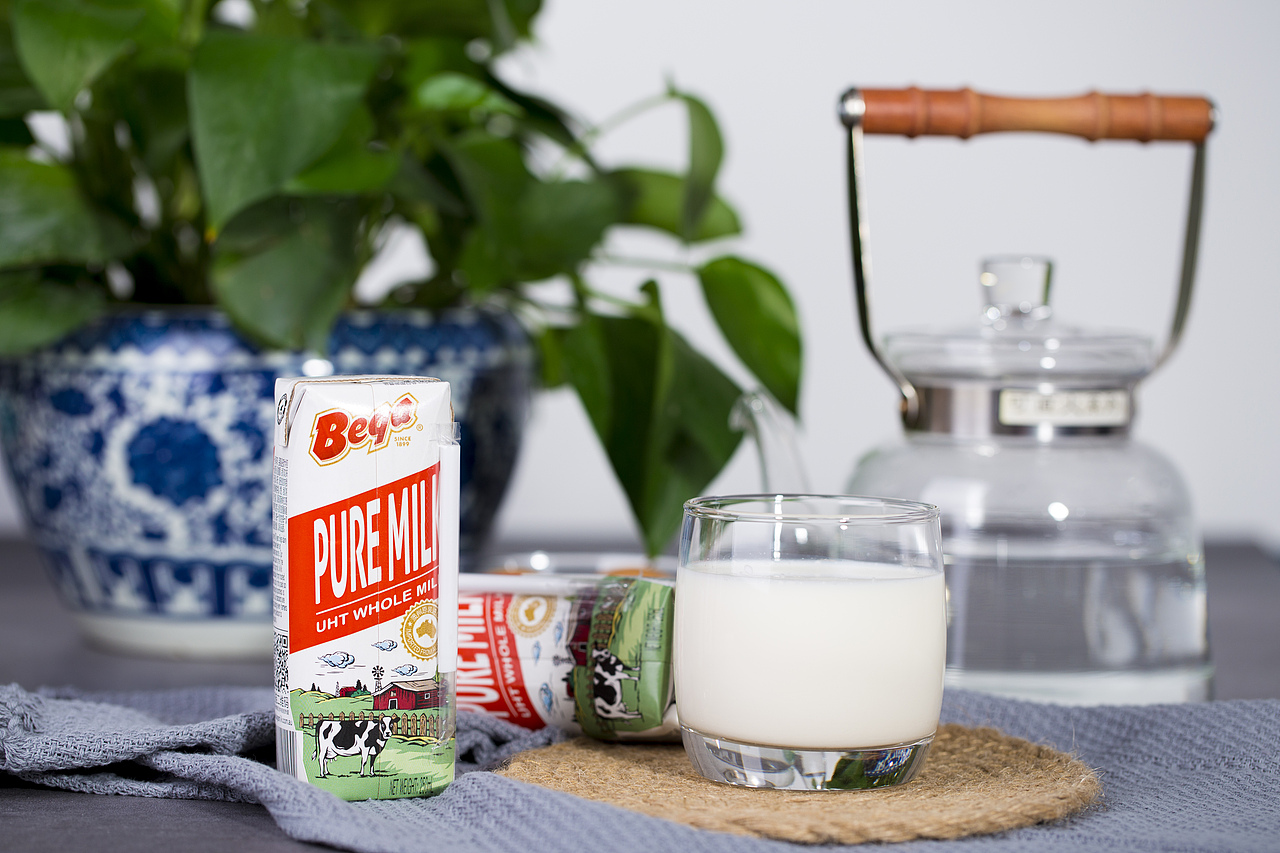 澳大利亚进口百嘉全脂纯牛奶