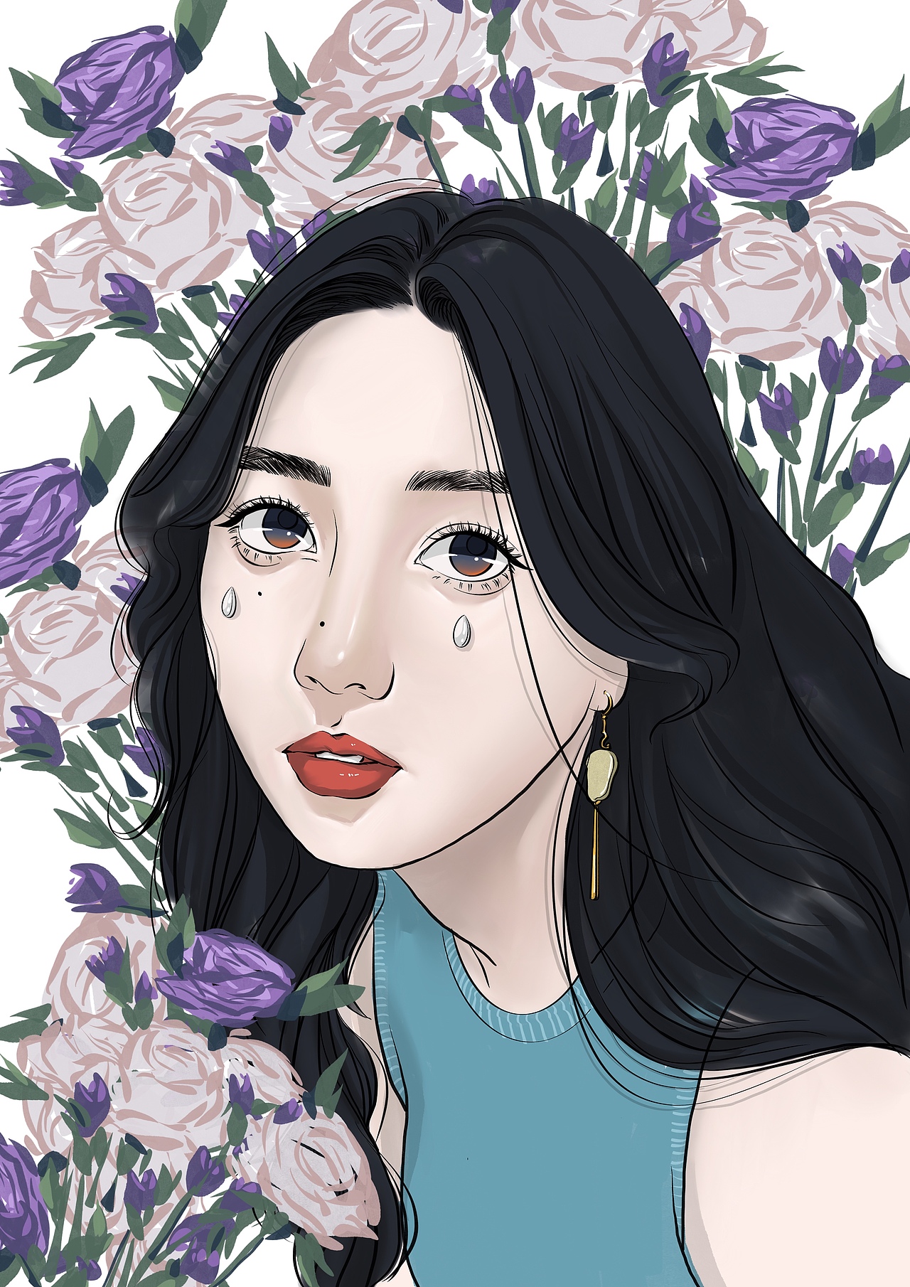 简单头像画（图ZMTQyODY5MTQ0） - 创作习作 - 站酷设计师樊叉叉原创素材 - 站酷ZCOOL