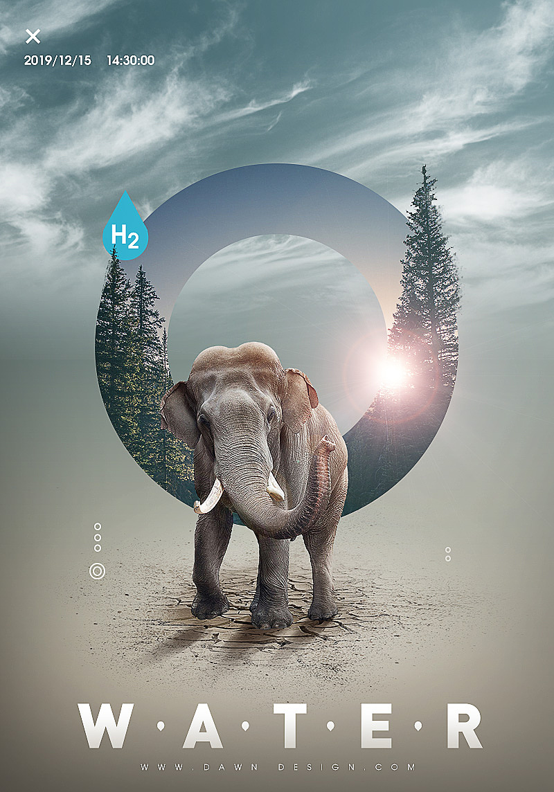 公益海报制作/光影设计/排版设计/产品布局排版