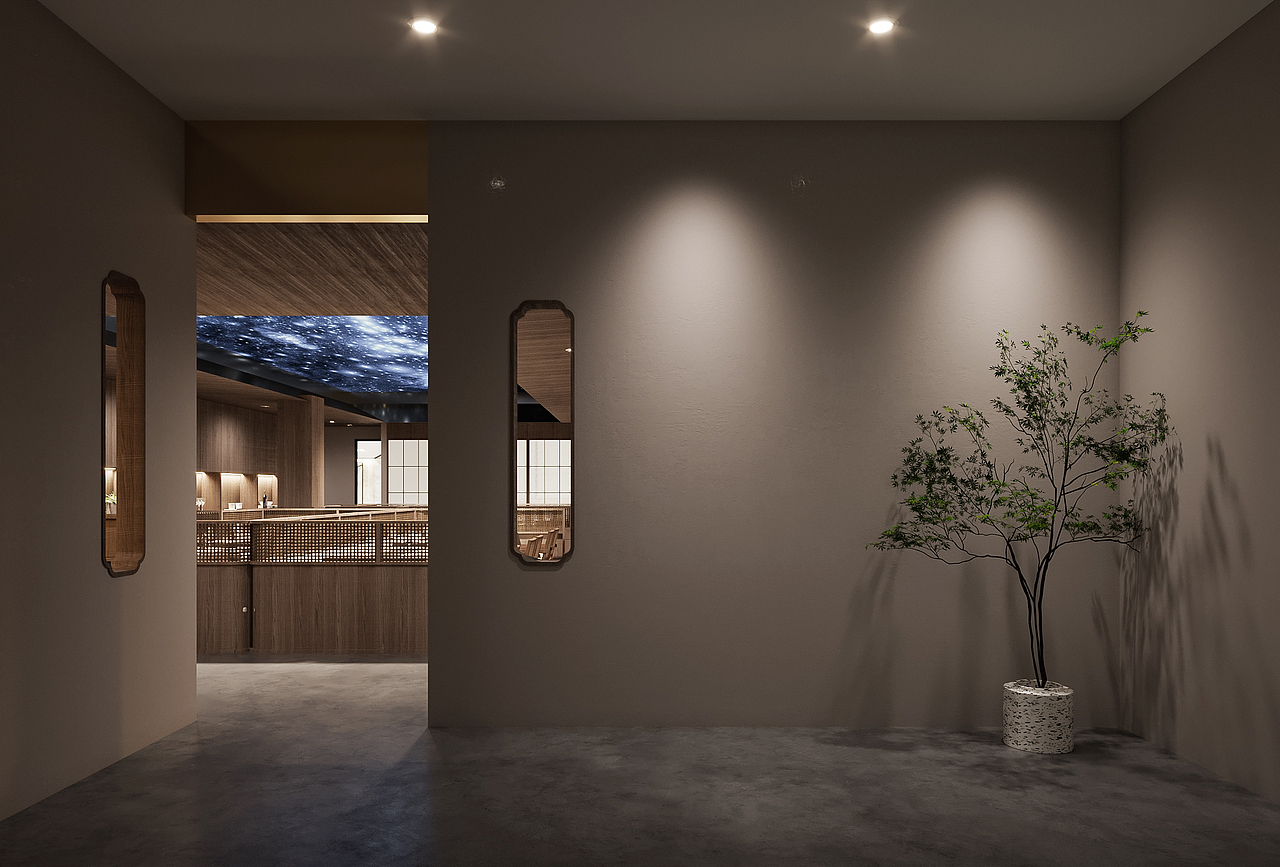 #室内设计#效果图#新中式（图ZMjczMjE3NzI4） - 建筑/空间 - 站酷设计师AA效果图施工图制原创素材 - 站酷ZCOOL