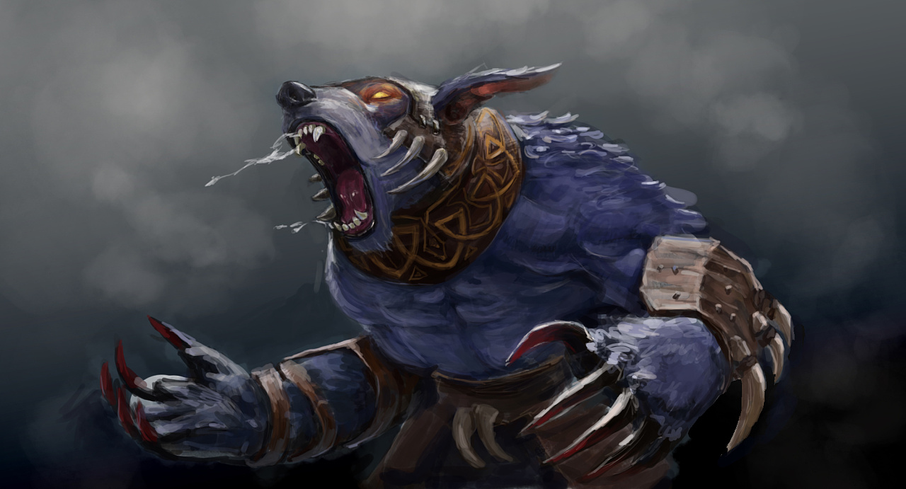 一天一临摹day1 熊战士