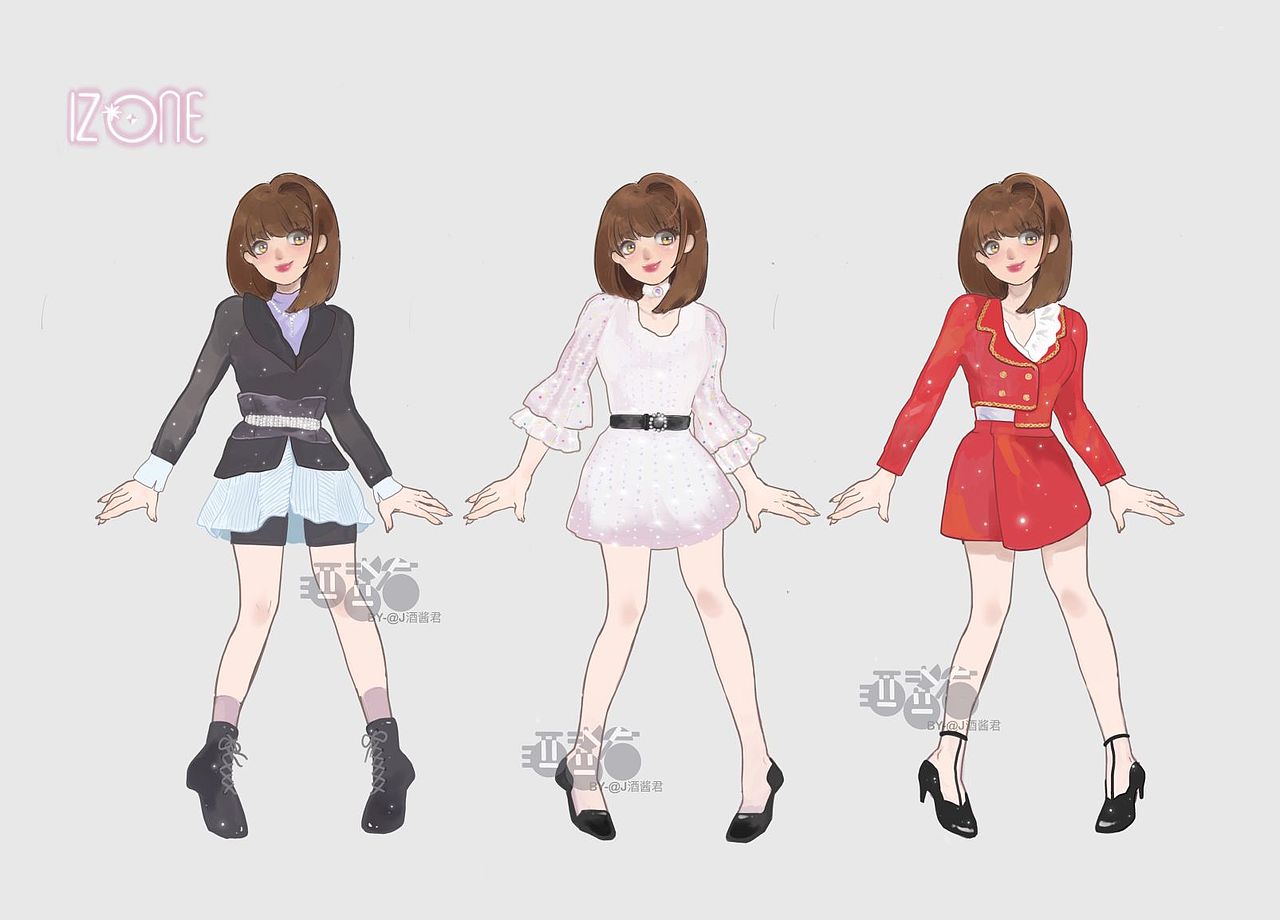 回顾izone时期的小樱花——玫瑰人生（图ZMzM1NzA4MDY4） - 创作习作 - 站酷设计师酒酱君原创素材 - 站酷ZCOOL