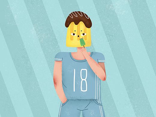 那些夏天会做的事（个人主页-ZMzAwODcyMjg=） - 创作习作 - 站酷设计师立早Lizao原创素材 - 站酷ZCOOL