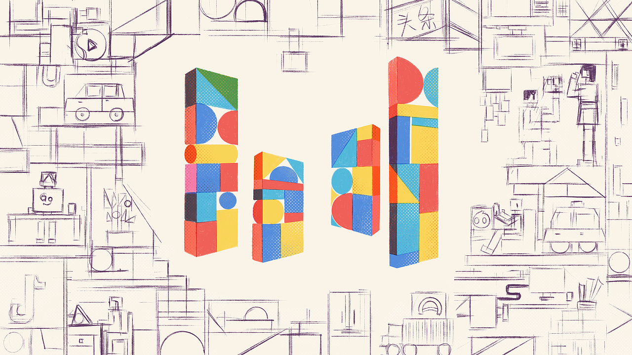 字节跳动-积木生活（图ZMjI0MDgxMDcy） - 海报 - 站酷设计师桃儿爷_Peach原创素材 - 站酷ZCOOL