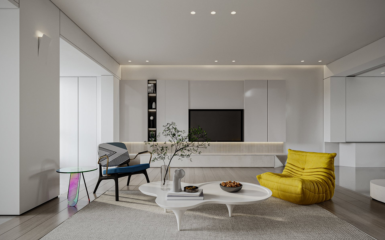 设计，现代空间意境！