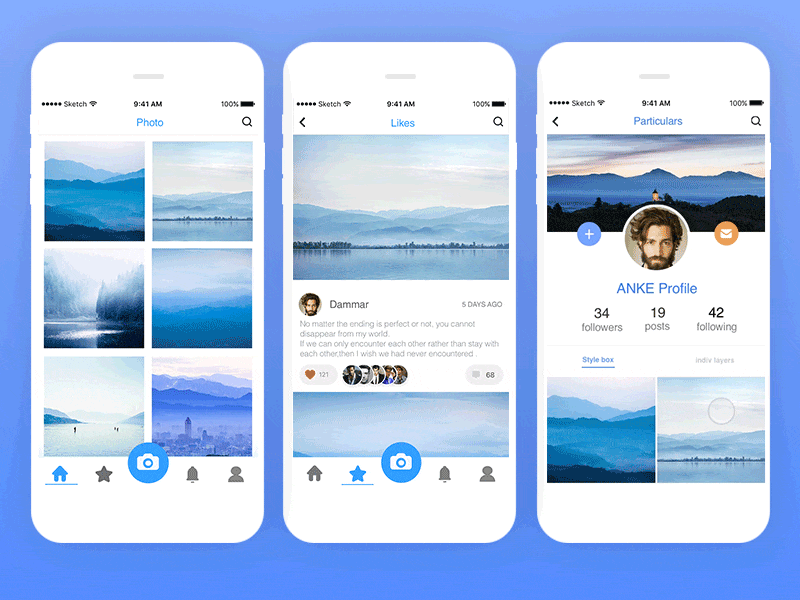 ＃Dribbble Style＃第二弹GIF（图ZOTUyMDg0NzY=） - APP界面 - 站酷设计师JOnes大伟原创素材 - 站酷ZCOOL