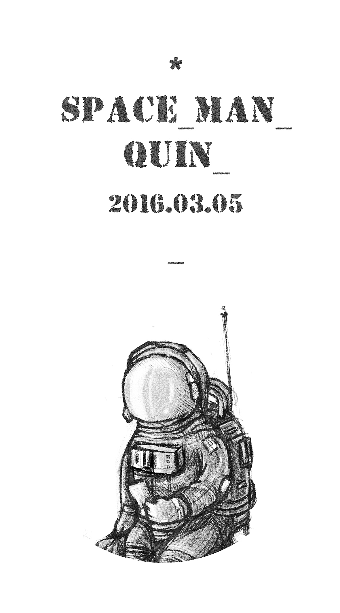 【Quin原创】Space man、（图ZNDM0MDY4Njg=） - 新锐潮流插画 - 站酷设计师Quin陳滚滚原创素材 - 站酷ZCOOL
