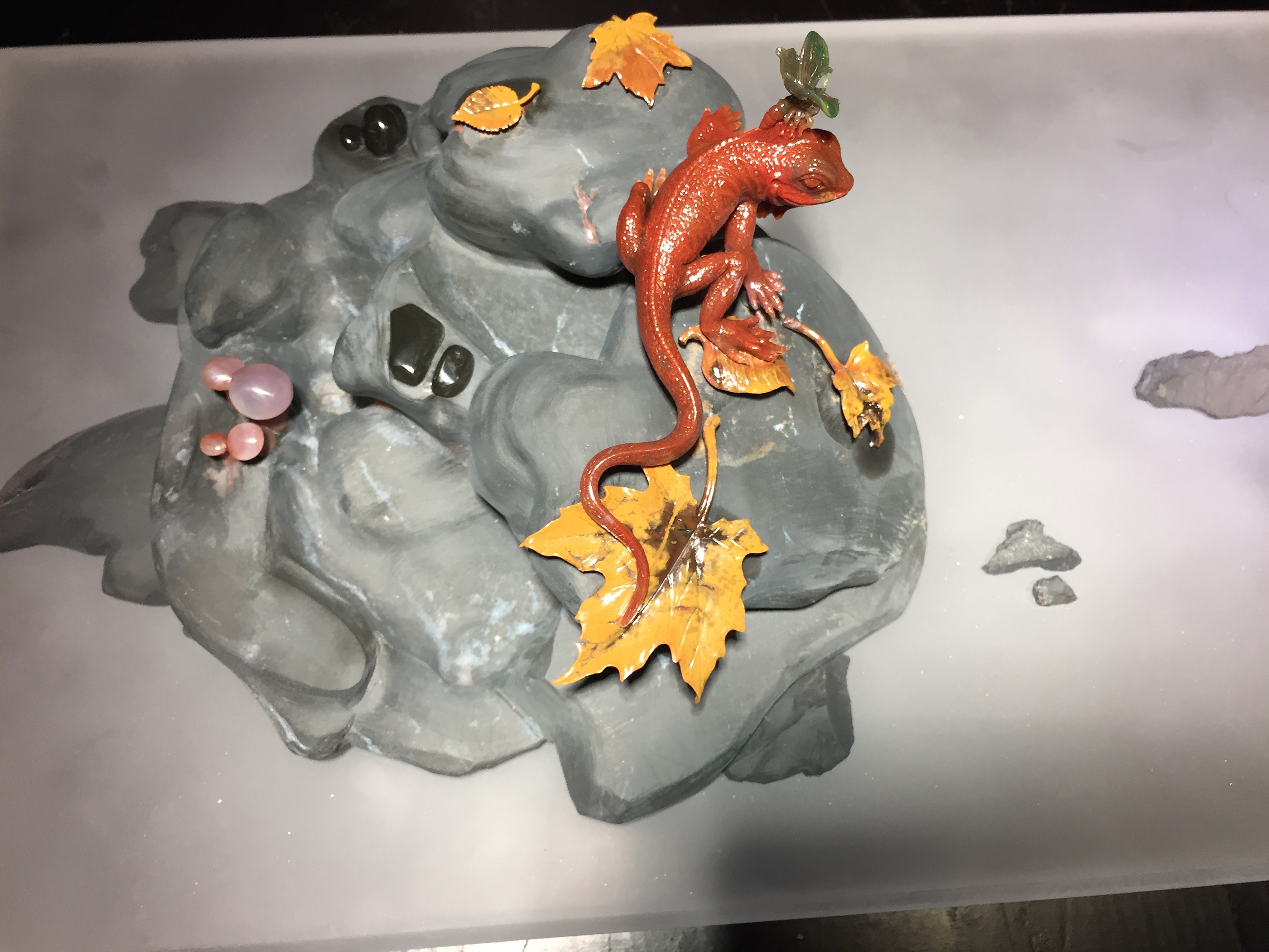 蜥蜴|手工艺|其他手工|魏烈锋 - 原创作品 - 站酷 (zcool)