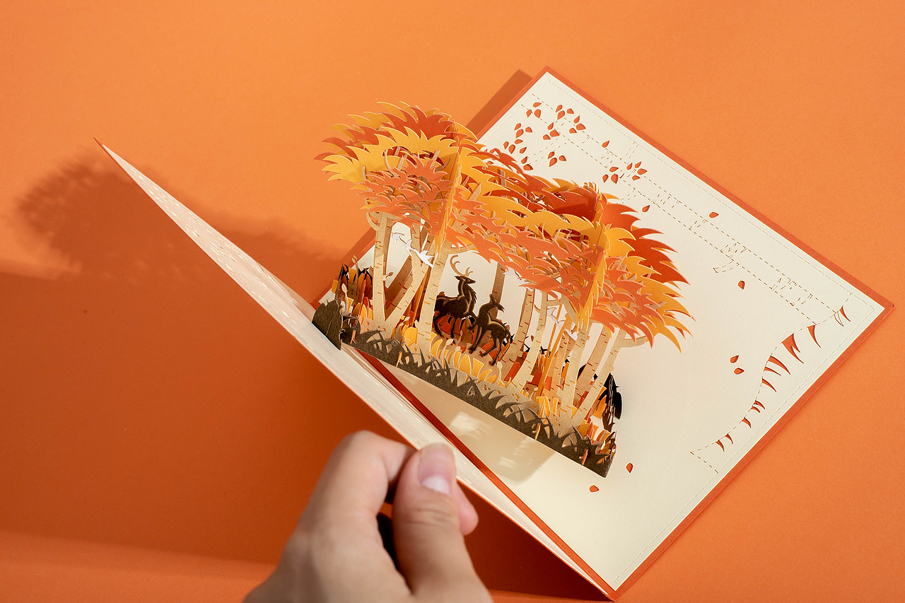 美吾ait studio原创立体贺卡