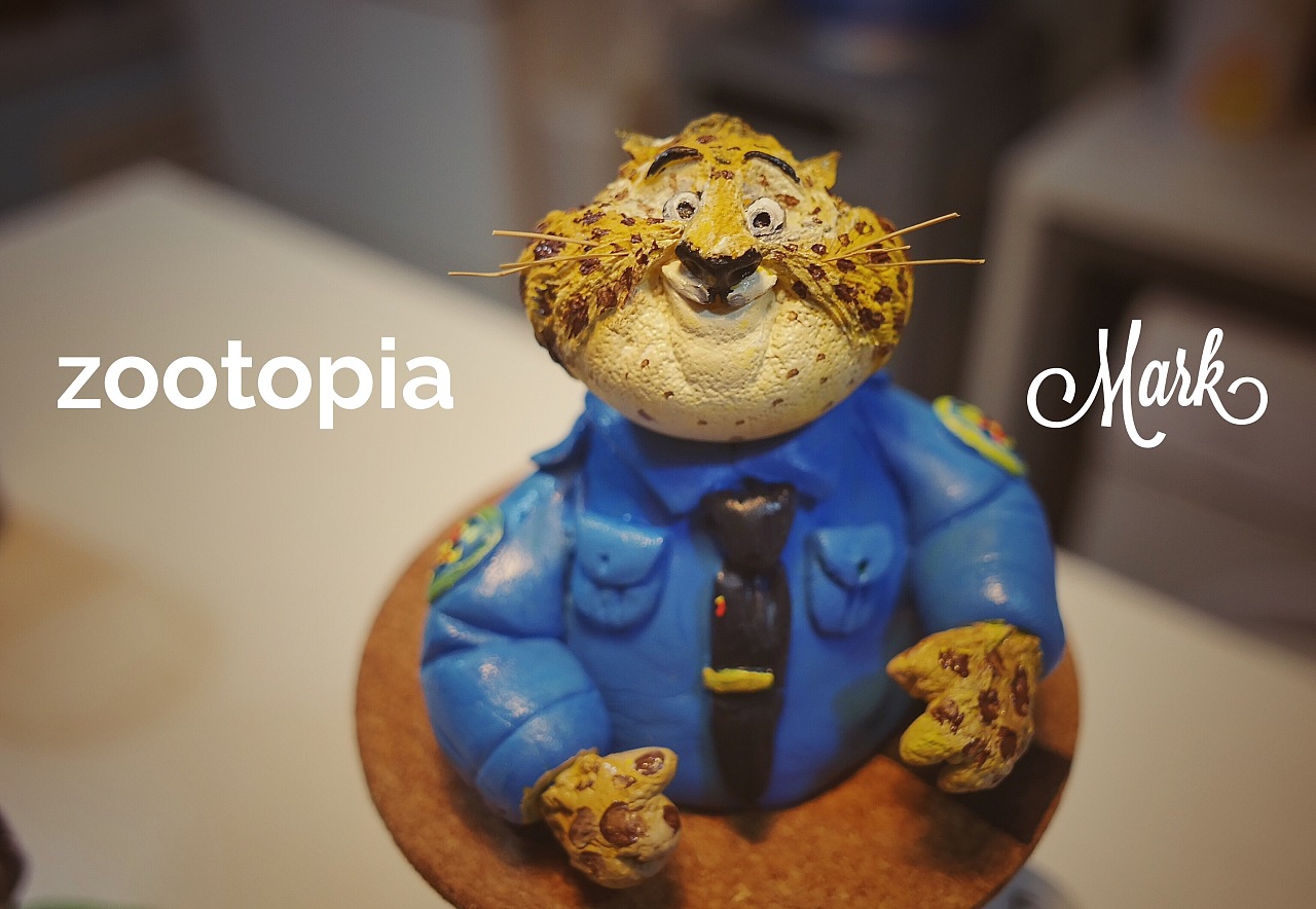 疯狂动物城萌豹警官