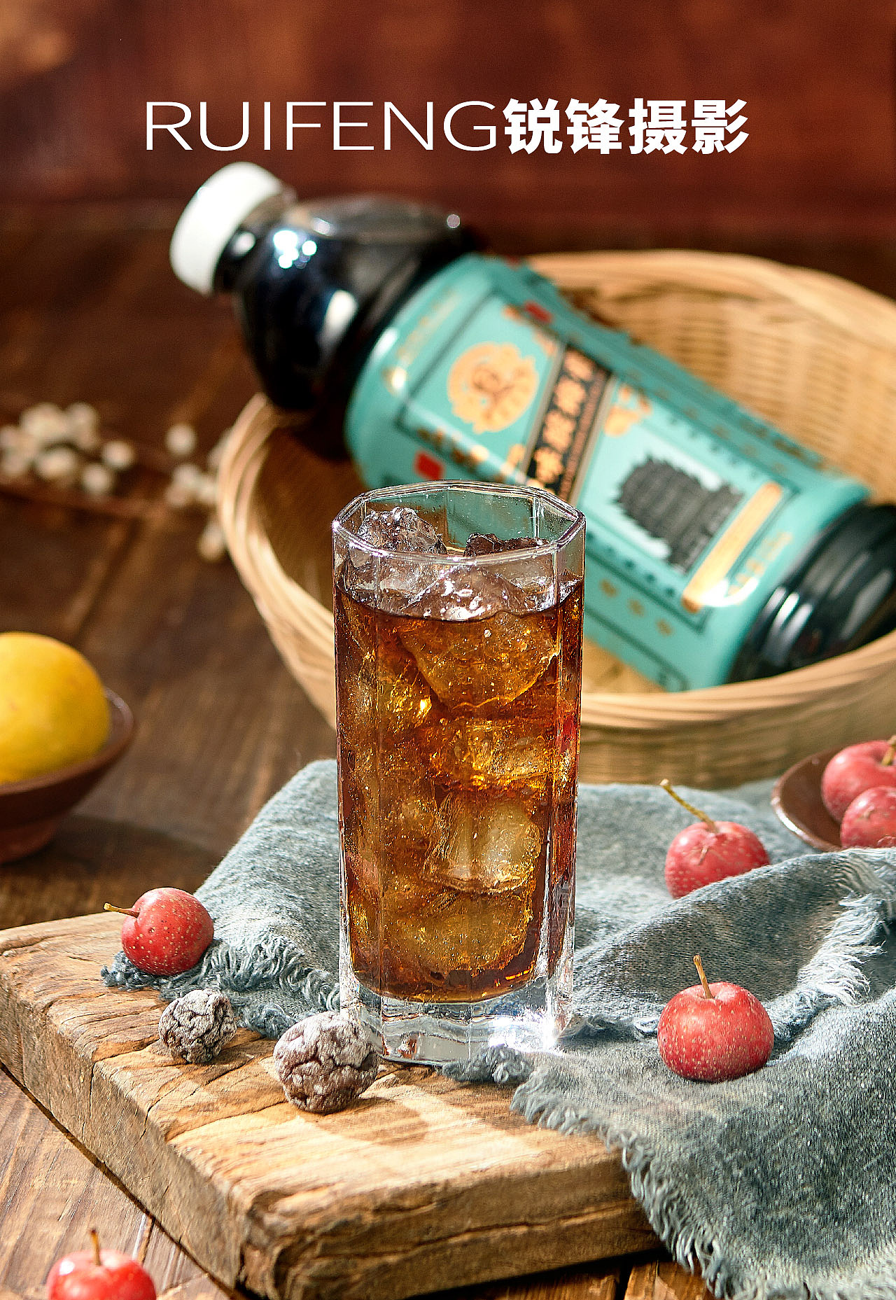武汉冷饮饮料酸梅汤拍摄摄影ruifeng锐锋摄影