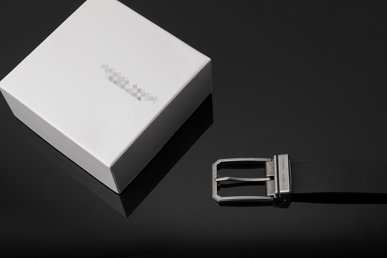 皮带 腰带的拍摄 主要突出产品的皮质与质感