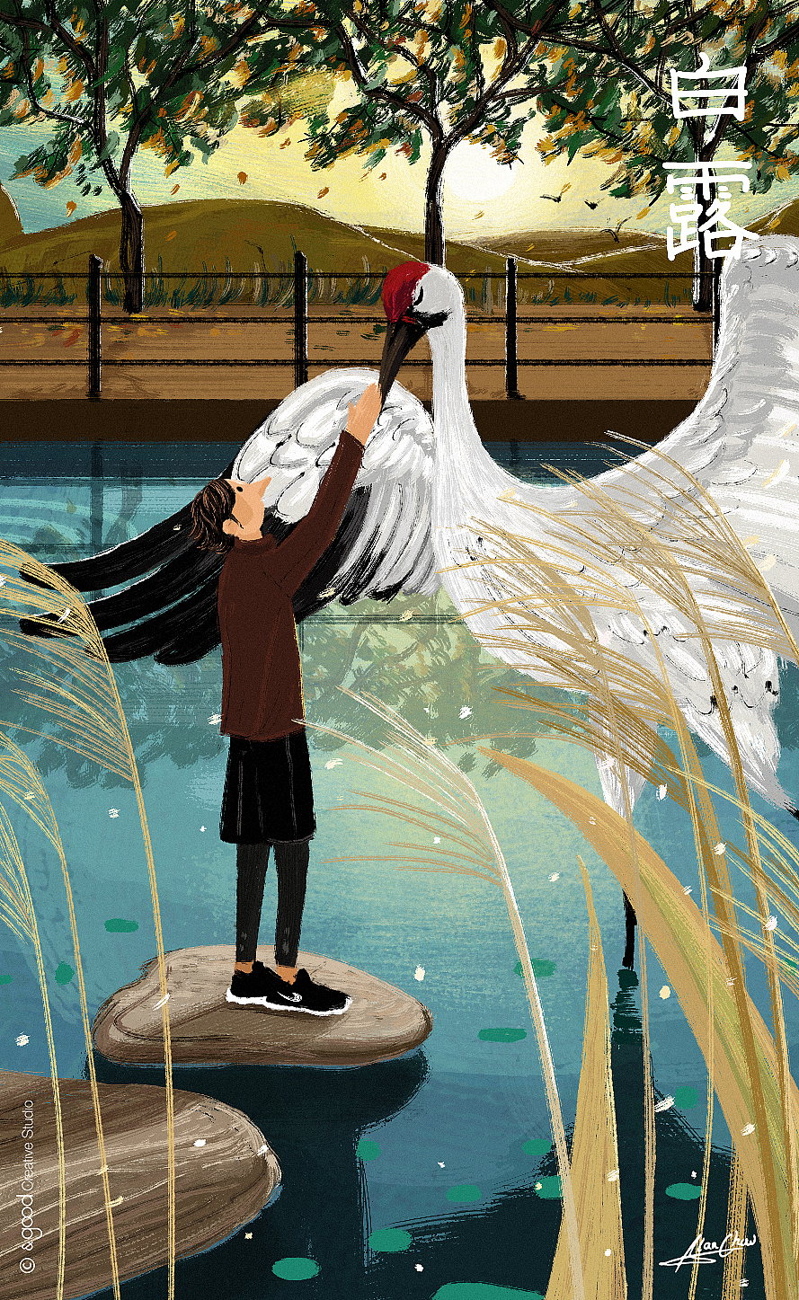 24節(jié)氣插畫練習(xí)（圖ZMTQzODI2NTcy） - 創(chuàng)作習(xí)作 - 站酷設(shè)計(jì)師alanchowcool原創(chuàng)素材 - 站酷ZCOOL