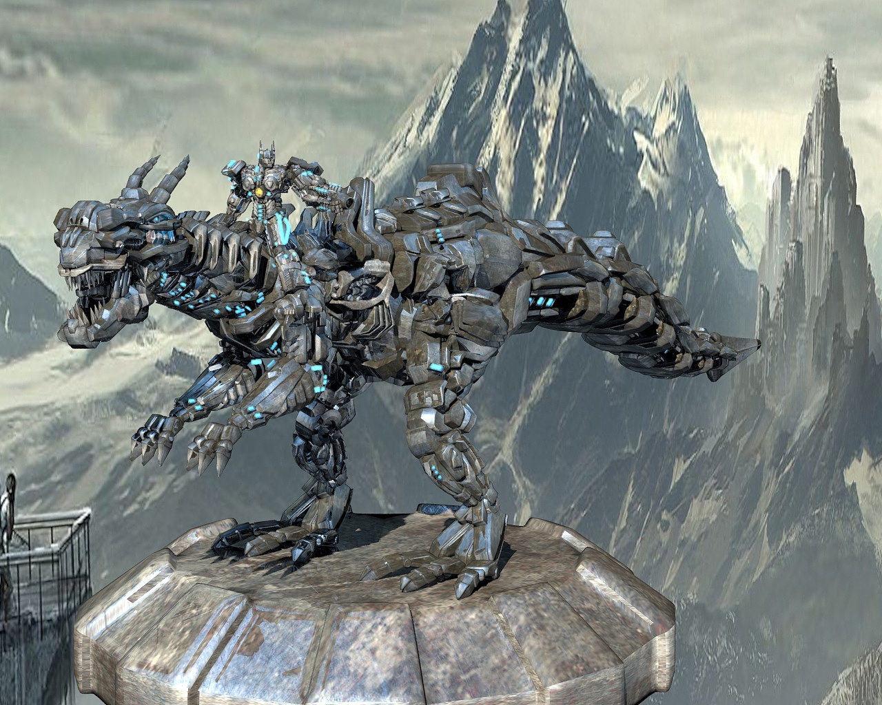 机械恐龙ii壁纸_里昂卡塔-站酷zcool